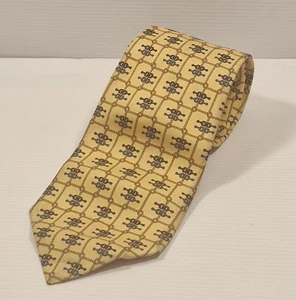 ETC Essential Collection Silk Yellow Necktie – Business Formal Tie - Picture 1 of 5