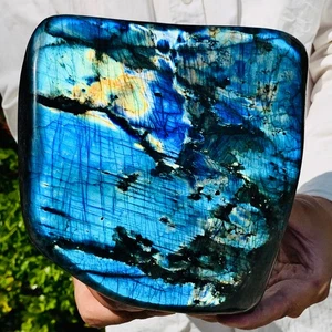 6.67LB Natural Labradorite Quartz Crystal Freeform Mineral Specimen Healing - Picture 1 of 10