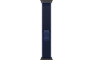 Generic Band Watch for Apple Watch Ultra 2nd Gen Black Titanium. Trail Loop Blue - Picture 1 of 1