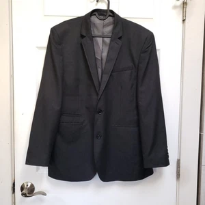 Veste de costume blazer homme Cedarwood State gris foncé coupe slim deux boutons 42R - Photo 1/8