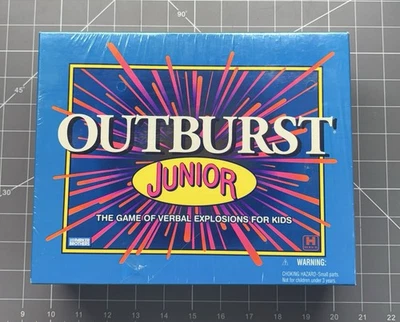 Outburst Junior Game Parker Brothers 1994 Complete 90s Trivia Game for Kids NOS - Image 1 of 3