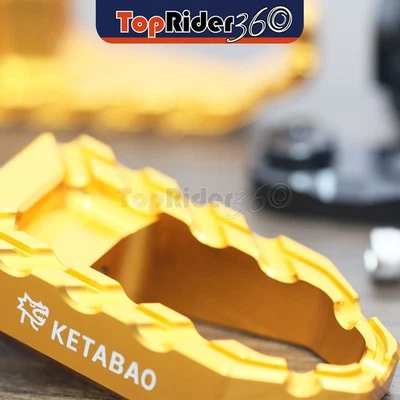 Clavijas delanteras BUZZ extendidas doradas de 25 mm para Triumph Daytona 675 R 13-18 17 16 15 Foto 1 de 4