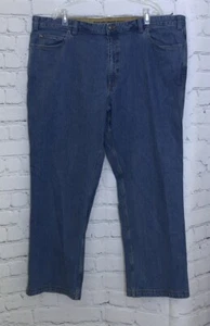 Duluth Trading Mens 48x30 (Tag 48x32) Jeans Flex Ballroom Regular Fit Blue Denim - Picture 1 of 12