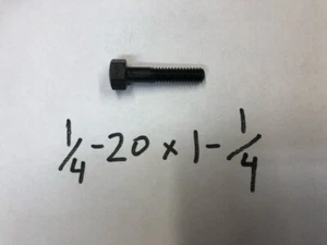 1/4 - 20 X 1 - 1/4 High Hex Cap Screw, Reproduction, Pre war, Grade 8 - Picture 1 of 1
