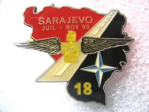 GENIE DE L´AIR 25° RGA 18 MANDAT SARAJEVO JUILLET A NOVEMBRE 1998 ETAT EXCELLENT - Picture 1 of 2