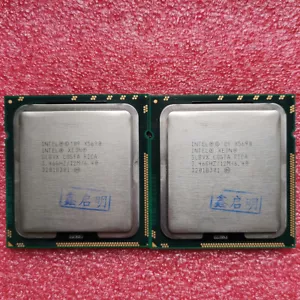 Matching pair Xeon X5650 X5660 X5670 X5675 X5680 X5690 LGA1366 CPU Processor - Picture 1 of 23
