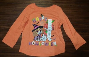 Paw Patrol Infant Girls Halloween Shirt Size 12 Months NWT - Picture 1 of 2