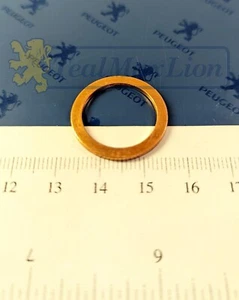 Joint Cuivre Vis creuse Thermocontact temporisé Peugeot 504 V6 inj. 604 V6 inj. - Picture 1 of 2