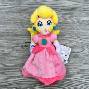 25cm New Super Mario Plush Peach Princess High Quality Stuffed Toy Soft Doll - Picture 1 of 4