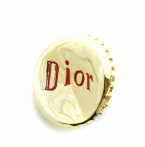 Christian Dior Authentic Bottle Cap Large Adjustable Cocktail Ring - Bild 1 von 5