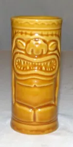 Tazza Tiki - Accoutrements arancione 2001 altezza 5,1/2 pollici - Foto 1 di 3