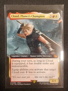 Cloud, Planet’s Champion BORDERLESS (Extended Art) - MTG FINAL FANTASY - Picture 1 of 1