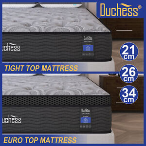 Duchess Queen Double King Single Bed Mattress Gel Memory Foam Pocket Spring