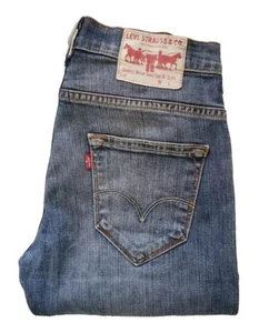 LEVIS 273 Jeans Mens W 29 L 32 vintage straight slim fit blue denim red tab - Picture 1 of 14