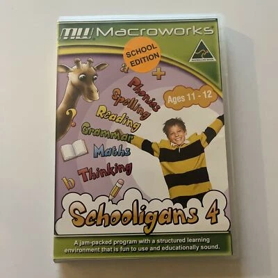 Schoologans 4 - School Edition ages 11-12 PC Mac CD-ROM - Image 1 of 4