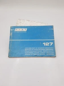 Manuale officina Fiat 127 catalogo parti di ricambio con esplosi 1^ edizione '75 - Foto 1 di 24