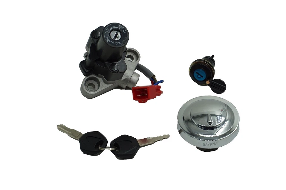 Ignition Switch Fuel Gas Cap Cover Seat Lock Key for Yamaha V Star 650	1100 - Image 1 of 4