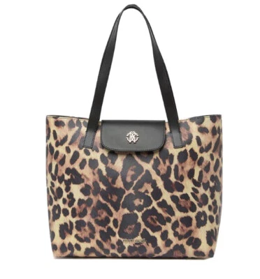 Roberto Cavalli Leather Tote Bag Nwt - Image 1 of 4
