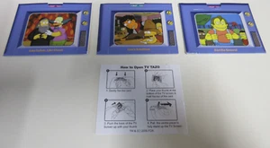 Los Simpson - Tres cartas de juego de golosinas de TV de Homero - Payaso, Lisa y Bart - 2006 - Imagen 1 de 6