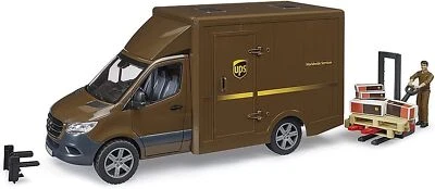 Bruder Camion UPS con corriere transpallet - 2678 - 4+