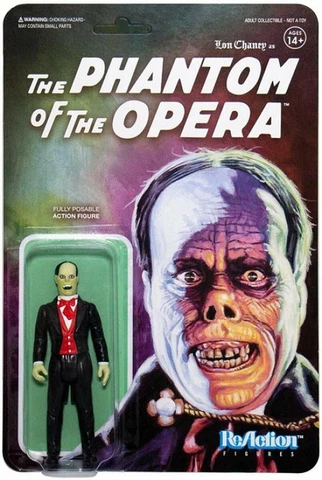 Universal Monsters Phantom of The Opera Super 7 Reaction Figure Cover