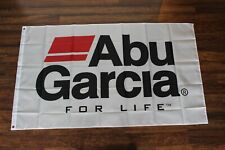 New Abu Garcia Banner Flag Fishing Rod & Reel Pole Fish Sportsman For Life