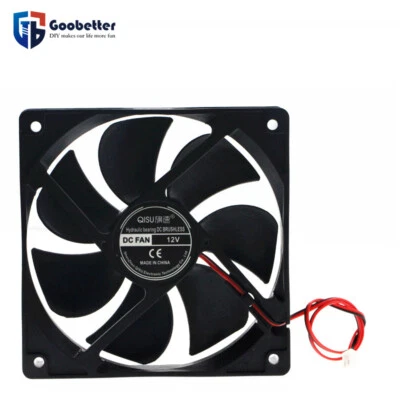 DC Brushless Cooling Fan USB Computer Case Cooler  12025 5V 9V 12V 18V - 24V - Image 1 of 4