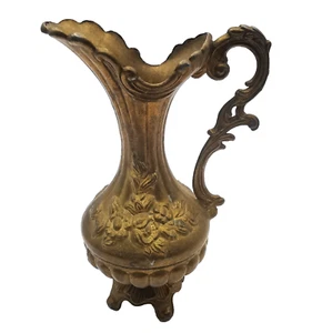 Vintage Handarbeit Kanne gemischt Metall Deko Interieur Akzent - Bild 1 von 6