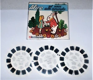 View Master ALICE NEL PAESE DELLE MERAVIGLIE - B 360 GAF 3 dischi ITALIANO - Picture 1 of 1