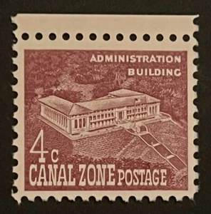 Travelstamps: Canal Zone Stamps Sc# 152 - 4¢ Administration Building MNH OG - Picture 1 of 5