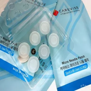 Parche Carevise Micro Aguja Acné Mancha Espinilla Ácido Hialurónico 12 Piezas Coreano - Imagen 1 de 14