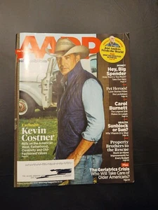 AARP Kevin Costner Cover Magazine Aug/Sep 2020 Issue Carol Burnett - Picture 1 of 3