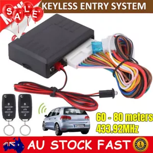 12VRemote Car Control Keyless Entry Central Door Lock Locks Locking Kit System A - Picture 1 of 12