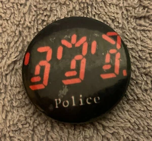 The Police, Ghost In The Machine Album Pin Pinback Button Badge 1981 Sting 1 1/4 - Picture 1 of 2