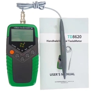 Tesla Meter Gauss Meter Surface Magnetic Field Tester Fluxmeter with 5% Accuracy - Picture 1 of 13
