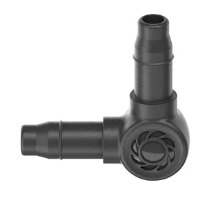 10x GARDENA L-Stück 4,6mm 3/16 für Micro Drip System 90° Winkel Verlegerohr #9 - Bild 1 von 2
