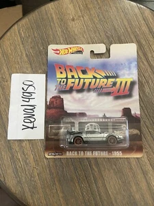 Hotwheels Premium Back To The Future Part 3. 1955 Wagon Wheel Version. On Card. - Picture 1 of 1
