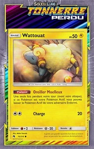 Wattouat - SL08:Lost Thunder - 75/214 - New French Pokemon Card - Picture 1 of 1