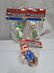 Super Mario Brothers Super Size Figure Collection Luigi, Mario & Yoshi NEW - Picture 1 of 3