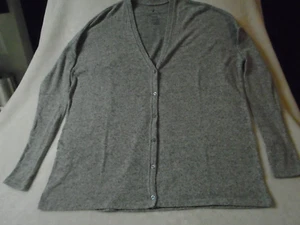 American Eagle Wmn’s Long Sleeve "Soft & Sexy Plush" Cardigan (Grey) Sz S - Picture 1 of 12