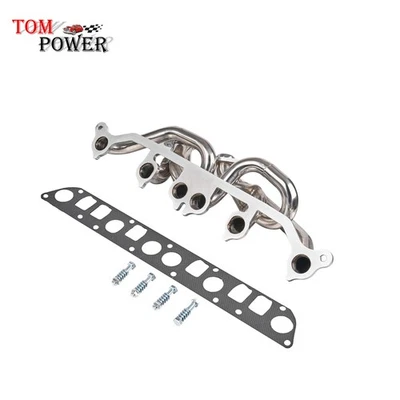 Cabezales de escape de acero inoxidable para Jeep Wrangler TJ 2000-2006 4,0 L L6 AMC 242 Foto 1 de 4