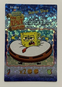 Spongebob Squarepants Aquatic Amigos First Edition 2003 Super Size Holo AA-000 - Picture 1 of 2