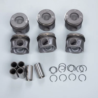 Pistón con anillo 6 piezas para Jeep Grand Cherokee 3.0T V6 EXF 83mm STD 68147228AA Foto 1 de 4