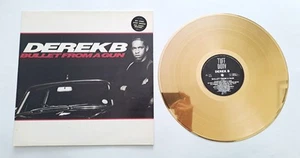 Derek B Bullet From A Gun LP 1988 UK Gold Vinyl Album Tuff Audio Very Rare - Imagen 1 de 13