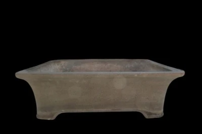 Japanese Bonsai pot TOKONAME NEZU Unglazed Rectangular shape Extra large W46.5cm - Image 1 of 4