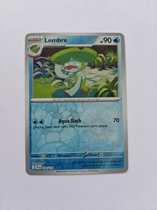 Lombre 036/159 Journey Together Scarlet & Violet Pokemon Card TCG New Mint Holo - Picture 1 of 2