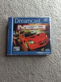 Metropolis Street Racer Sega Dreamcast Racing Game with Manual