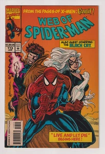 Web of Spider-Man # 113 - Marvel Comics 1994 - Live And Let Die 1 - Variant - Imagen 1 de 2