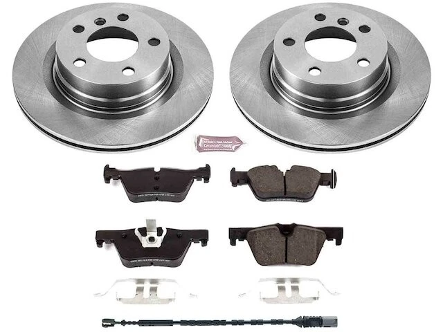 Kit de pastillas de freno trasero y rotor para BMW 320i 2017 FS345YF 2016-2018 Foto 1 de 1