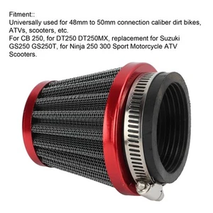 ′Motorluftfilter Lufteinlassfilterreiniger Waschbar Wiederverwendbar - Bild 1 von 22